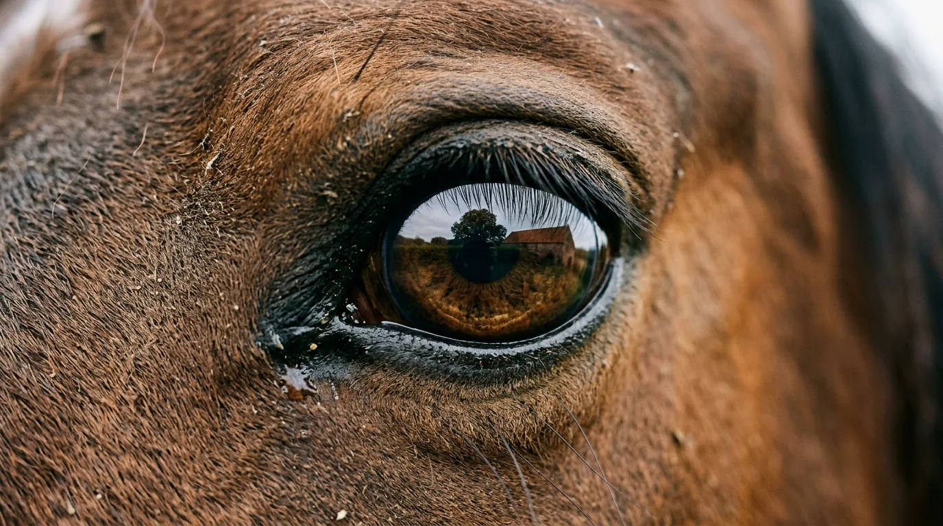 Un regard de cheval, Equisens, Saillans